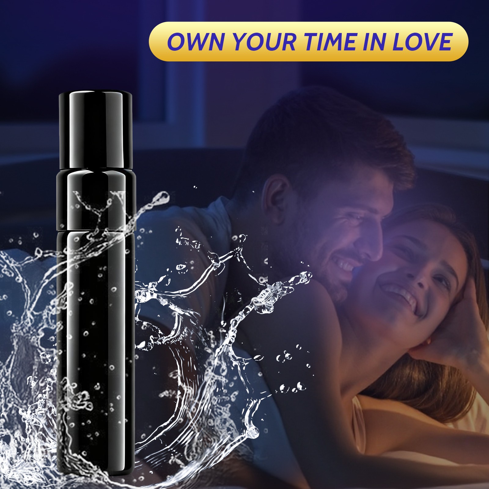 YYDSWATER Delay Spray for Men - Natural Desensitising Spray with Plant Extracts - Helps Last Longer, Maintains Sensation - For External Use - 5ml